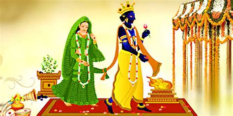 TULSI VIVAH (MARRIAGE) WITH SALAGRAMA (KRISHNA).